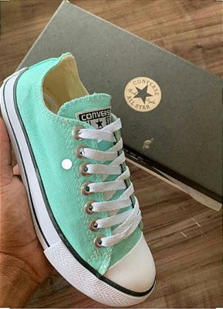 converse all star verde agua