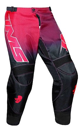 CALCA MOTOCROSS TRILHA ENDURO IMS ARMY VERMELHO TAM 44