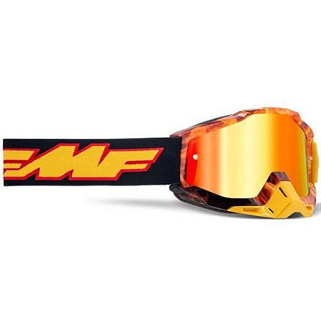 OCULOS MOTOCROSS FMF POWERBOMB SPARK ESPELHADO