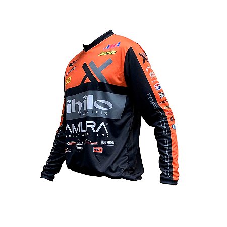 CAMISA MOTOCROSS MATTOS RACING INVICTUS LARANJA GG