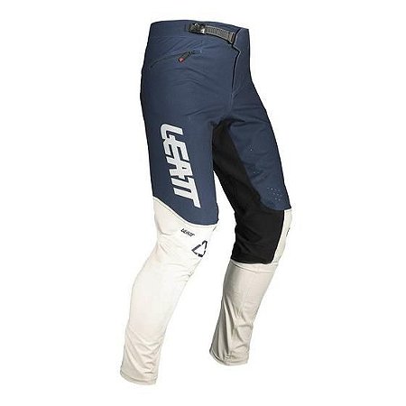 CALÇA LEATT MTB GRAVITY 4.0 AZUL MARINHO CINZA 34