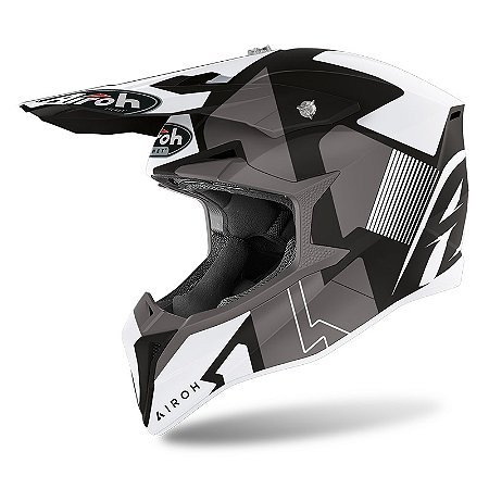 CAPACETE AIROH WRAAP RAZE BLACK MATTE 58