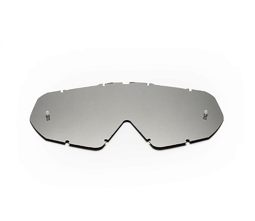 LENTE MOTOCROSS MATTOS RACING OCULOS COMBAT ESPELHADA PRATA