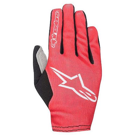 LUVA ALPINESTARS MOTOCROSS TRILHA AERO 2 VERMELHO BRANCO GG