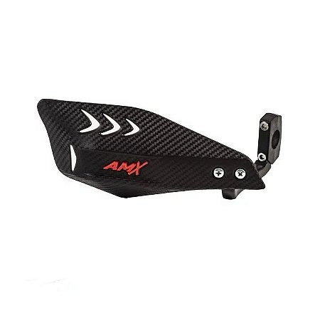 PROTETOR DE MAO MOTOCROSS TRILHA AMX WING PRETO VERMELHO