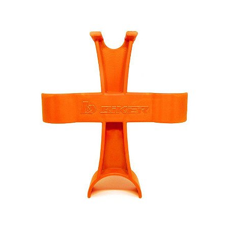 BLOQUEADOR SUSPENSAO MOTO TRILHA BIKER 220 MM LARANJA NEON