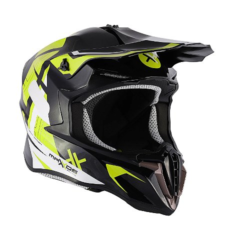 CAPACETE MATTOS RACING COMBAT MMXIV AMARELO FLUOR TAM 58