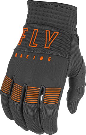 LUVA MOTOCROSS TRILHA FLY F16 2021 CINZA LARANJA TAM M