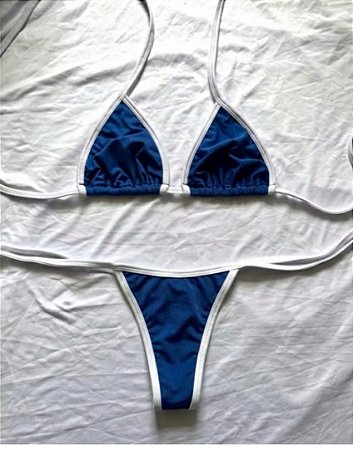 Biquíni Brasil Azul