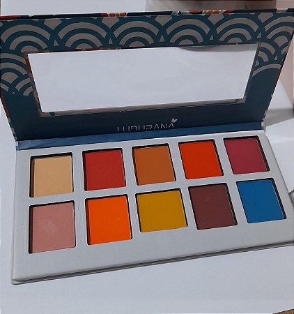 Paleta De Sombras Citrus Ocean - Ludurana - B00243