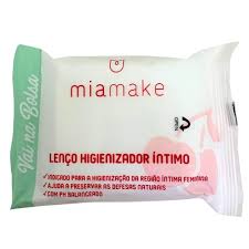 Lenço Higienizador Íntimo Vai na Bolsa_ Mia Make