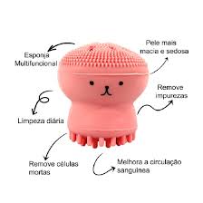 Esponja de Limpeza Facial em silcone