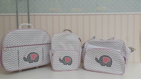 Kit bolsa maternidade elefantinho Clearance
