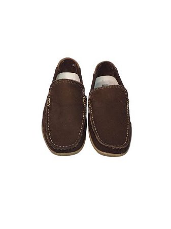 Mocassim infantil masculino marrom Laroche - Magia das Fadas