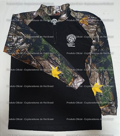 Camiseta Camuflada Manga Longa ERB