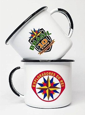 Caneca Esmaltada 10 Anos ERB
