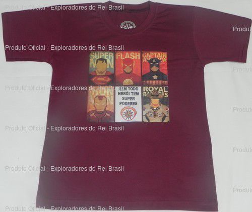 Camiseta Heróis Royal Rangers