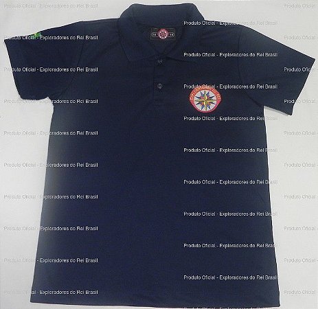Camisa Polo Azul Comandante