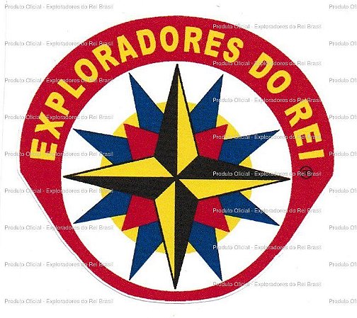Adesivo Exploradores do Rei Brasil
