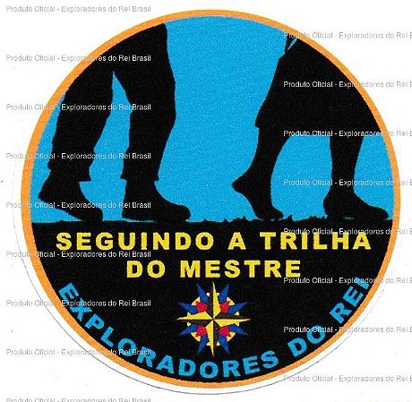Adesivo Seguindo a Trilha do Mestre