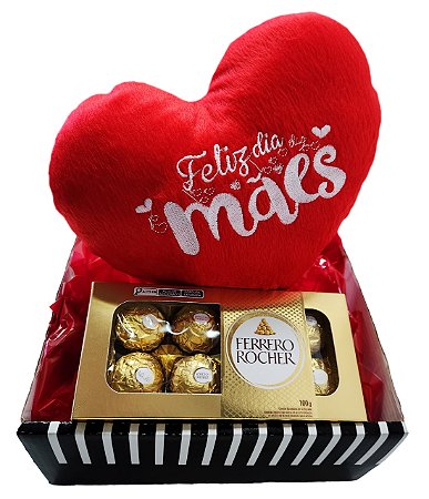 In Box Dia das Mães - Coração e Ferrero