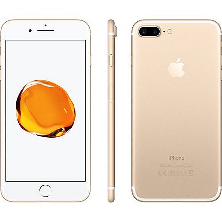 Iphone 7 plus Lacrado 1 ano de garantia Apple lojadmax