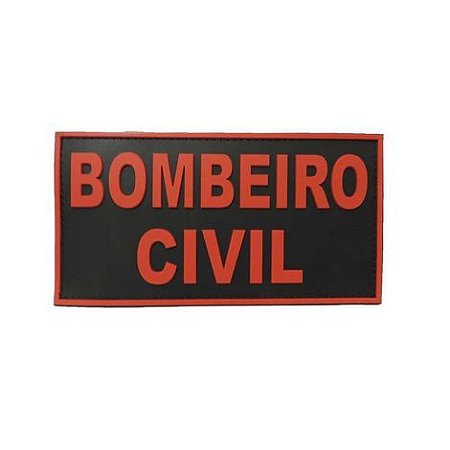 Pacth Bombeiro Civil p/ Capas