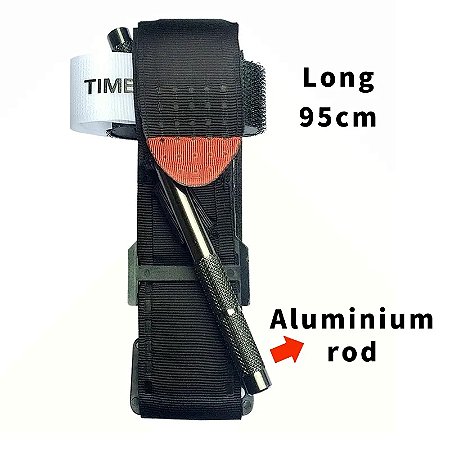 Torniquete Tático Preto 95cm