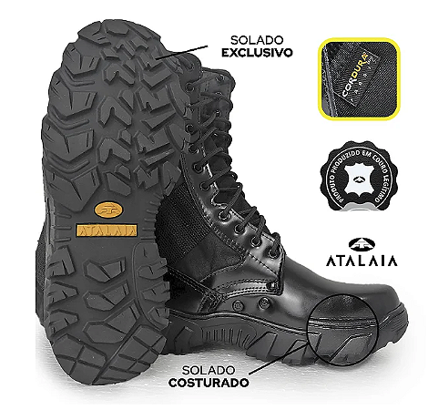 Coturno Atalaia Bravo c/ Ziper