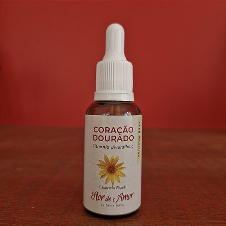 Coração Dourado Essência Floral Tomar