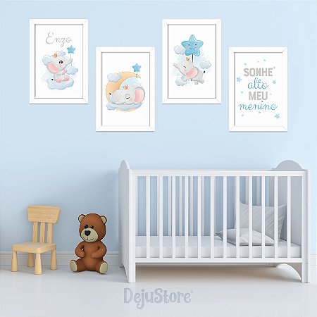 Kit Quadros: Elefante
