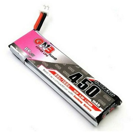 Bateria Lipo 1s HV 450 mah GNB 80C (plug ph2.0)