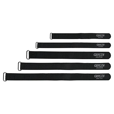 Strap Velcro de Bateria Emborrachado GEPRC - 15X150mm (unidade)