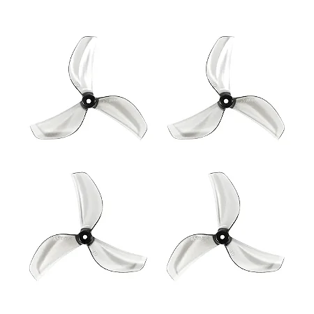 Hélice 45mm 3 pás (pavo picon e meteor 75 pro) jogo com 4 hélices