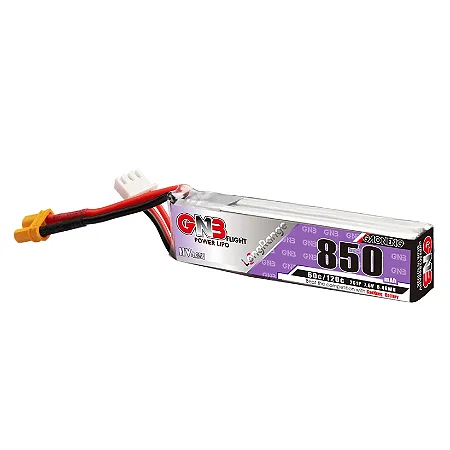 Bateria Lipo 2s GNB HV 850 mah XT30