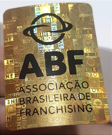 Selo de Segurança Holográfico Personalizado 30x40mm