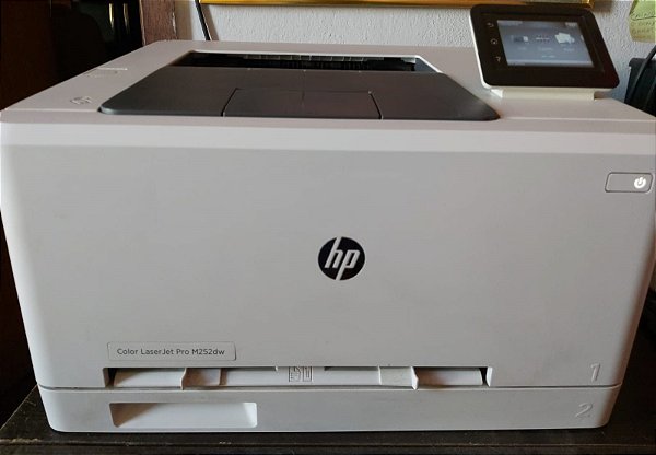 Impressora Laser Colorida Seminova Hp M252dw - Contador 6.918 - Na Caixa Original