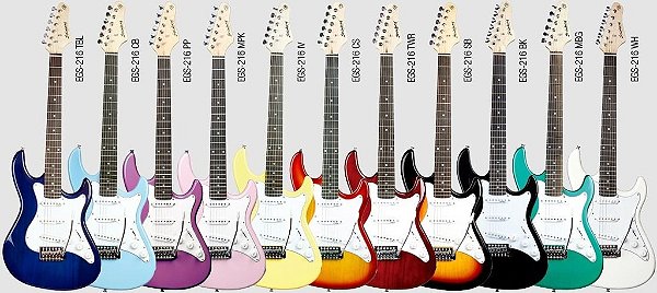 Guitarra Strato Strinberg Egs216 O F E R T A