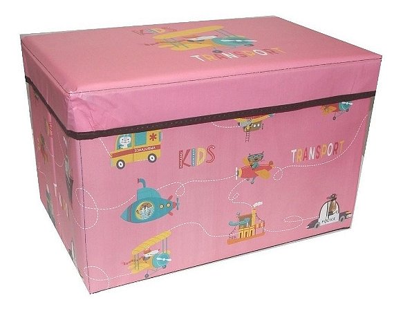 Caixa Organizadora Rígida Infantil para brinquedo Pufe 20004