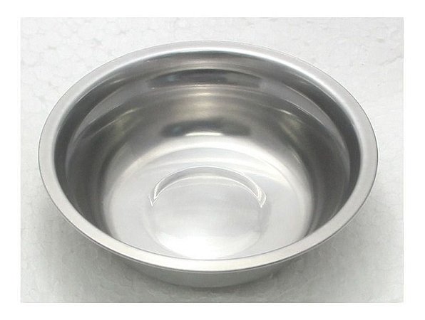 30 Tigelas Redonda Cumbuca em aço Inox 17cm Elite ELB0548-30