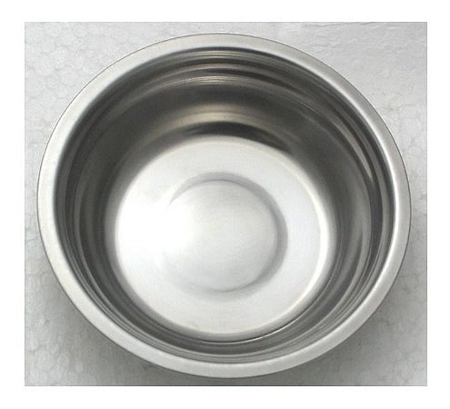 30 Tigelas Redonda Cumbuca em aço Inox 15cm Elite ELB0547-30