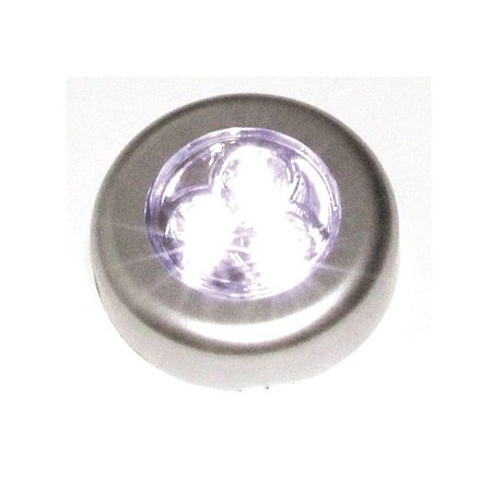 30 Luminária de Toque 3 Leds COM Pilhas Luz / 3020-30-prata
