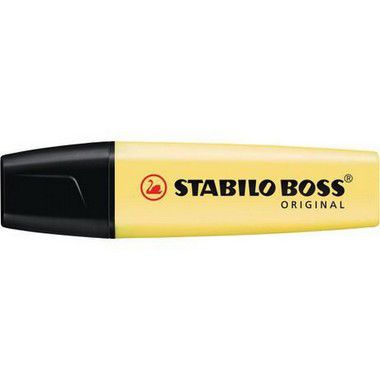 Marca Texto Amarelo Pastel Stabilo Boss