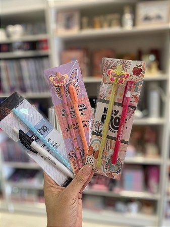 Kit Dia dos Professores 1 Caneta E 1 Lapis