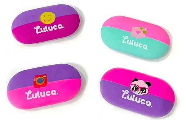 Kit 4 Borracha Luluca