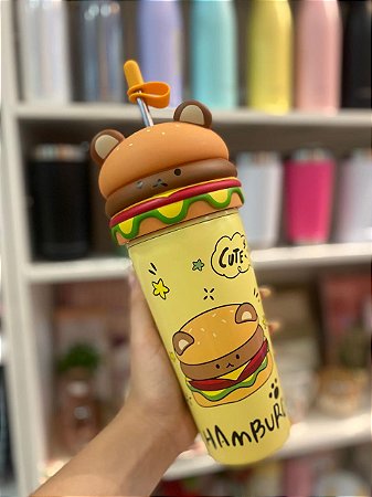 Garrafa Térmica Hamburguer