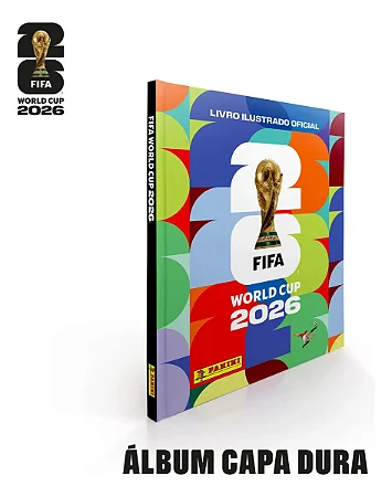 PRÉ VENDA - Álbum Capa Dura - FIFA WorldCup 2026