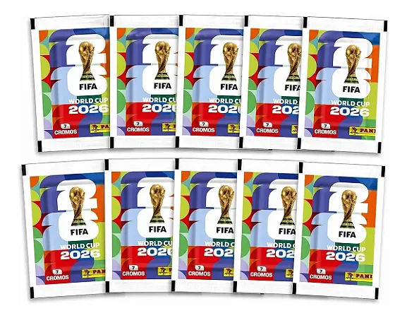 Envelopes Figurinhas Copa Do Mundo 2026