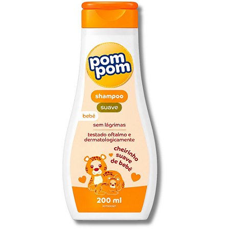 Shampoo Infantil PomPom Suave 200ml
