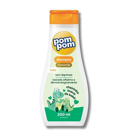 Shampoo Infantil PomPom Camomila 200ml